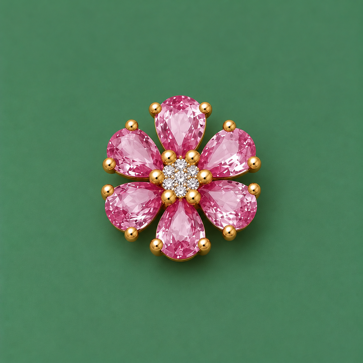 Lockets - Pink Flower