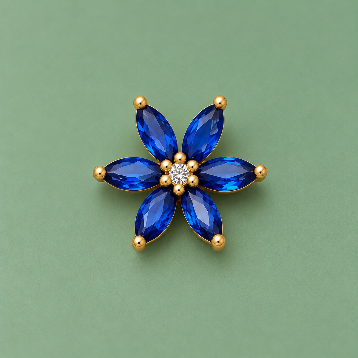 Lockets - Blue Flower